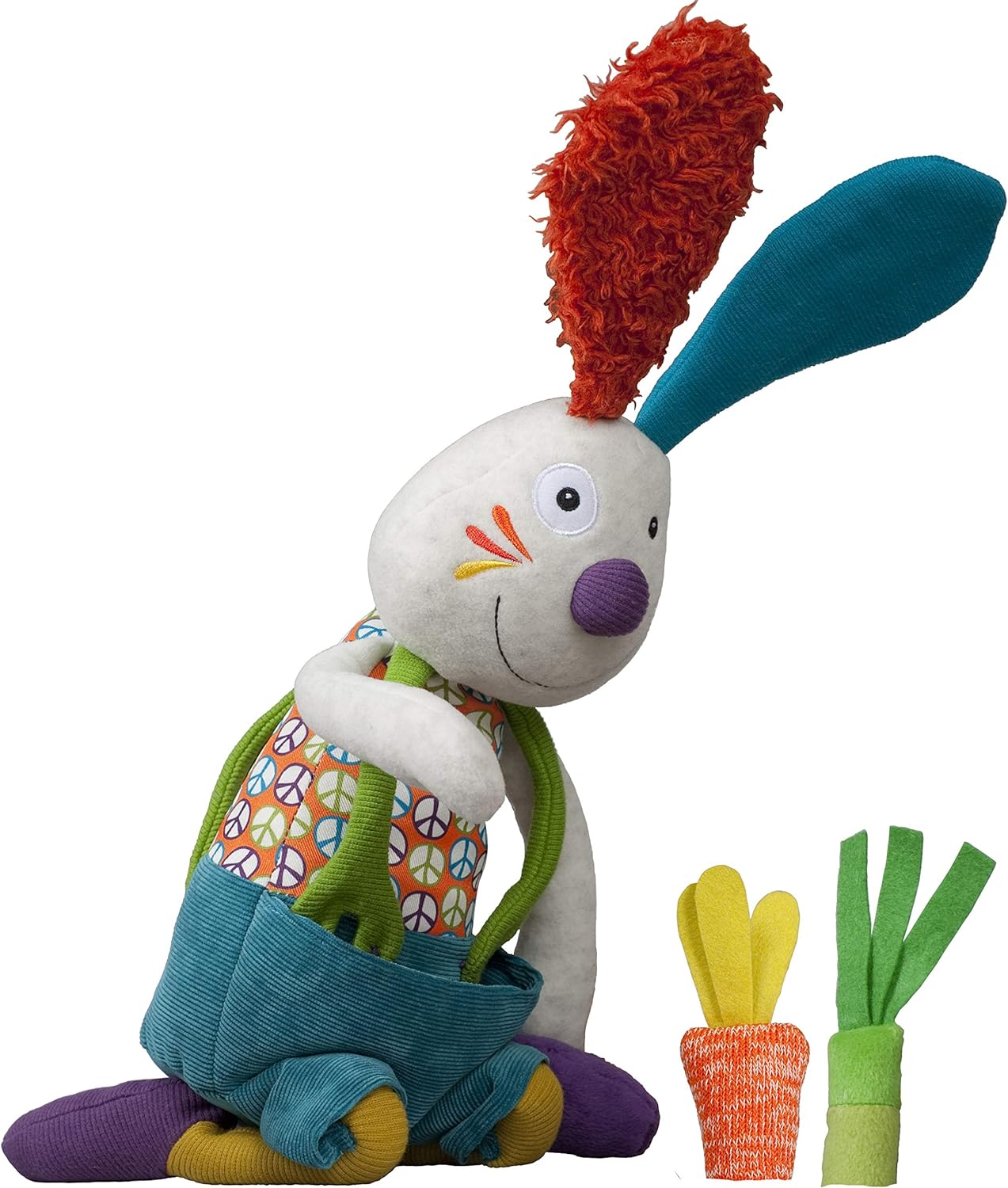 Ebulobo - Jeff The Activity Rabbit - Baby Toy