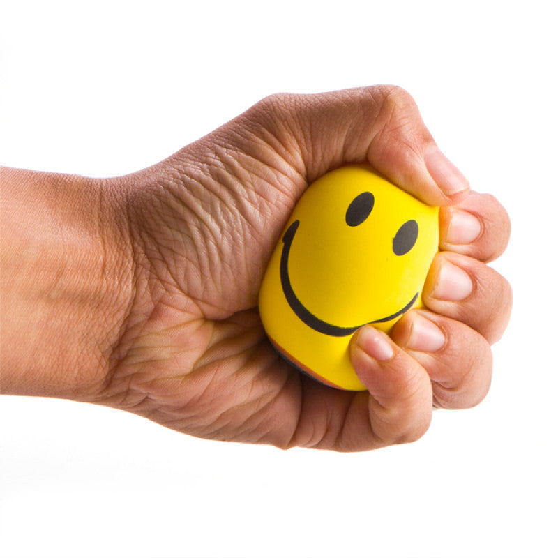 Smiley Face Stress Ball - Sensory Tactile Fidget