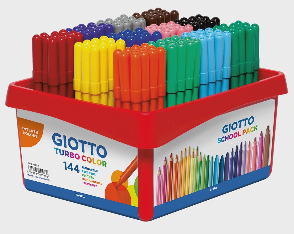 Giotto Children's Turbo Markers (Thin) - Pack of 144