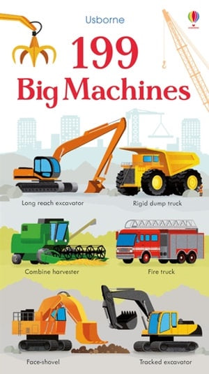 199 Big Machines - Board Book