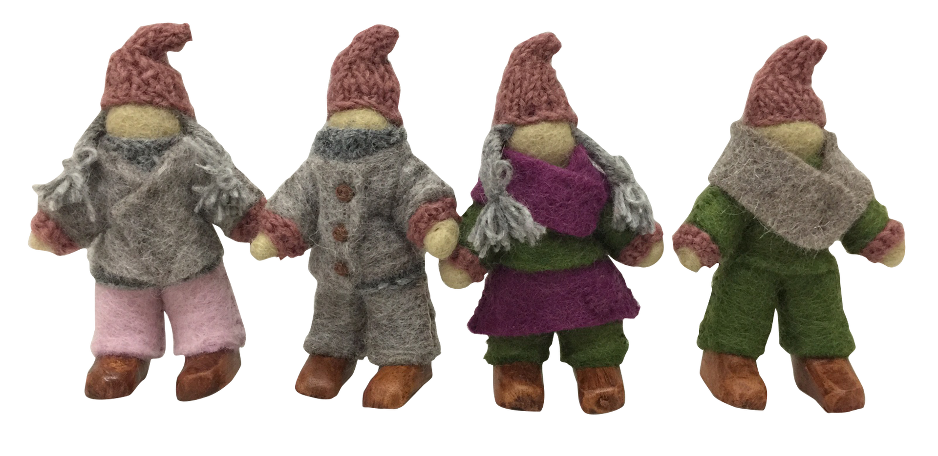PAPOOSE - Woodland Fairy Family - Set of 4