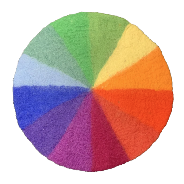 PAPOOSE - Goethe Colour Mat- Round - 12 Colour - Small  - 50cm