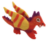 PAPOOSE Dragon - Orange - 18cm