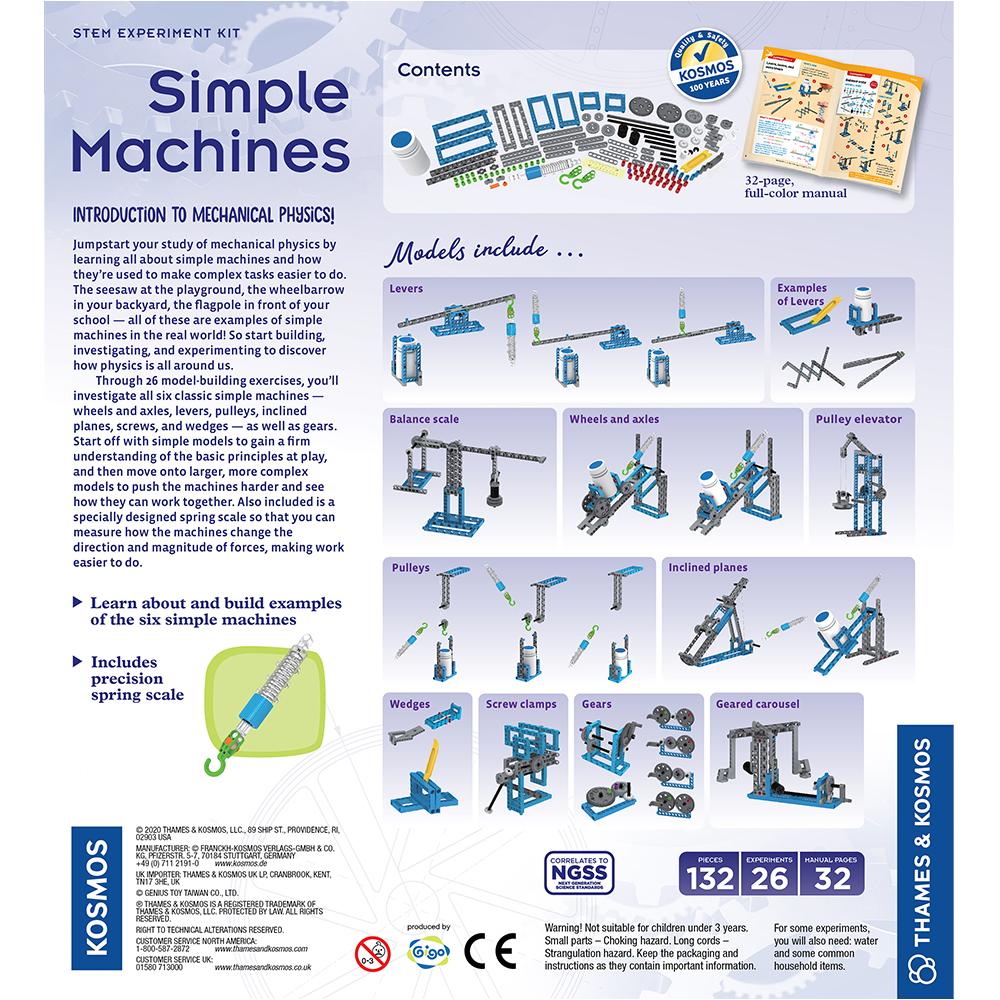 THAMES & KOSMOS - Intro to Mechanical Engineering  Simple Machines - 665069