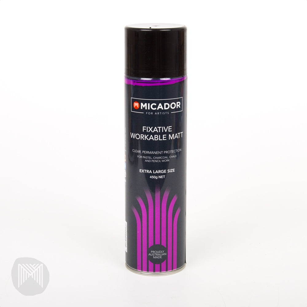 Micador - Glue Spray - Fixative Workable Matt 450gm