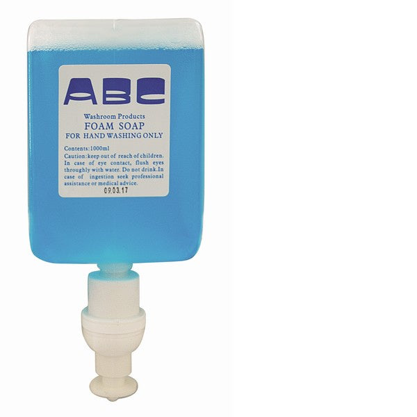 ABC Foam Hand Soap 1000ml x 6 Cartridges