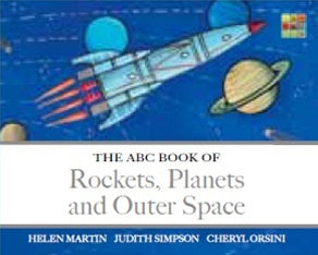 BOOK - ABC Book of Rockets, Planets & Outer Space - Board