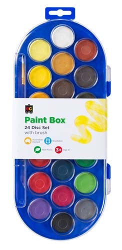 EC Disc Paint Box 24