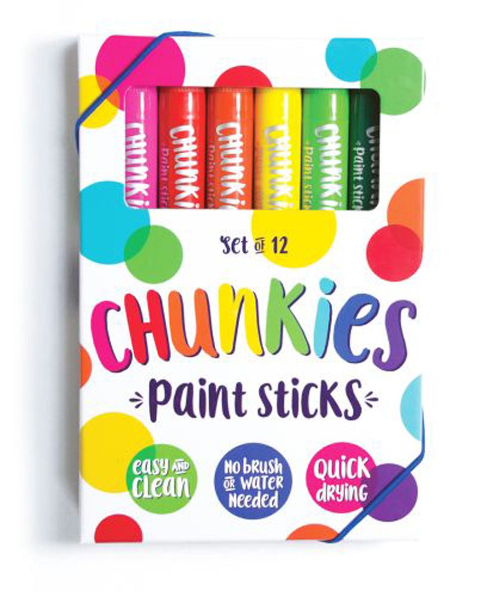 Ooly - Chunky Paint Sticks -  set of 12