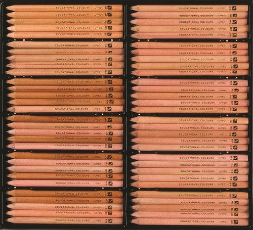 EC Pencils Jumbo Triangular HB Pencils - Box of 120