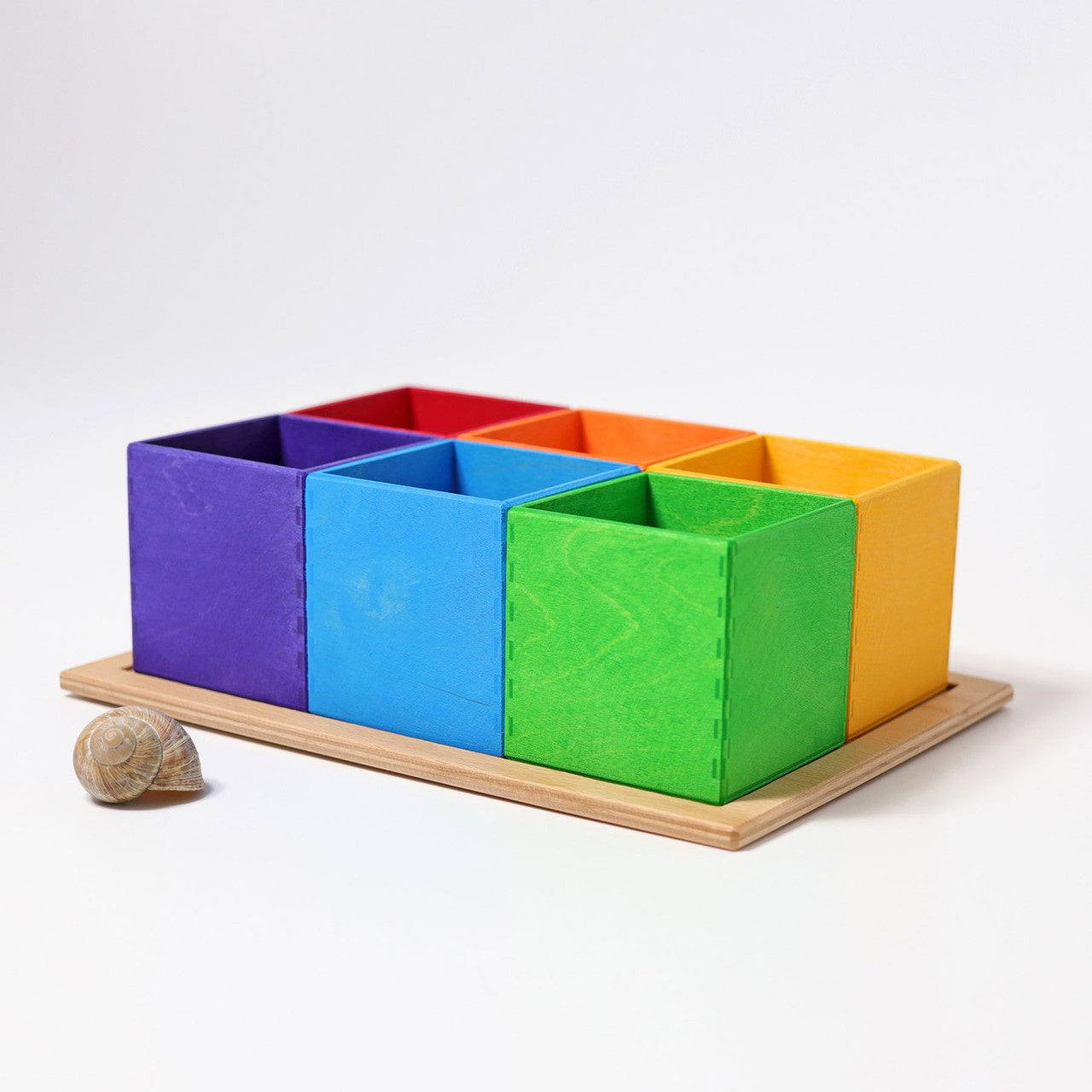 Grimm's - Sorting Boxes - Rainbow