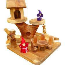 Qtoys - Mini Gnome House - Wooden