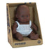 MINILAND Doll African Girl 21cm Anatomically Correct Baby Doll
