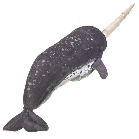 FOLKMANIS HAND PUPPET Whale, Narwhal