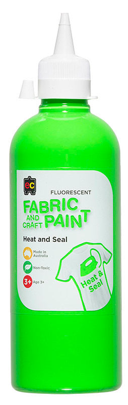 EC Fabric & Craft Paint - 500ml - Fluro Blue