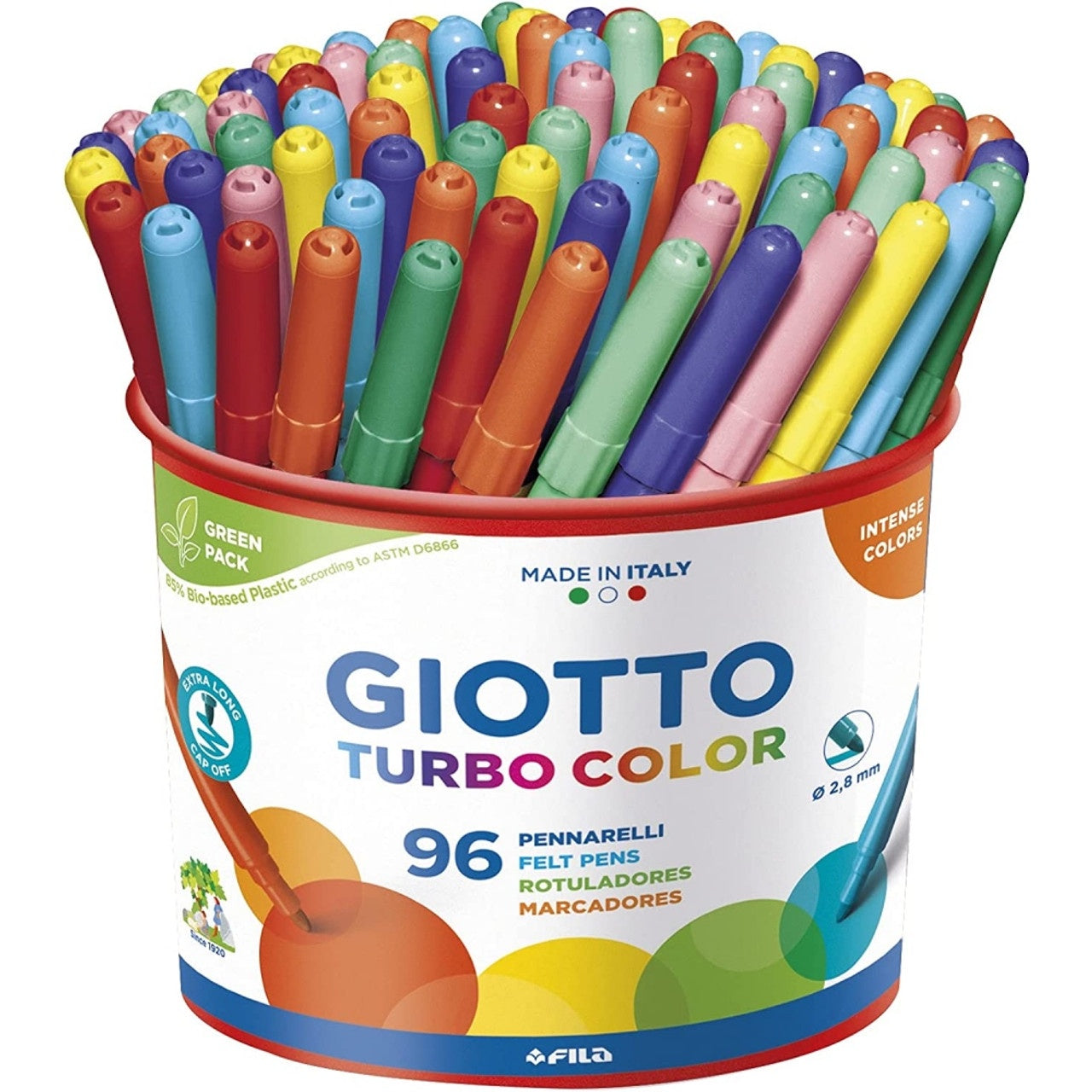 GIOTTO TURBO COLOR POT 96 PC