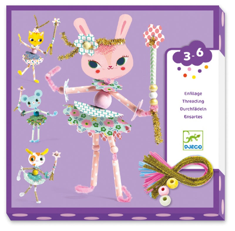 DJECO Art Kit - My Fairies Threading