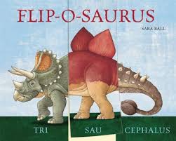 Flip-O-Saurus Flip Book - Board Book - Large 9780789210616