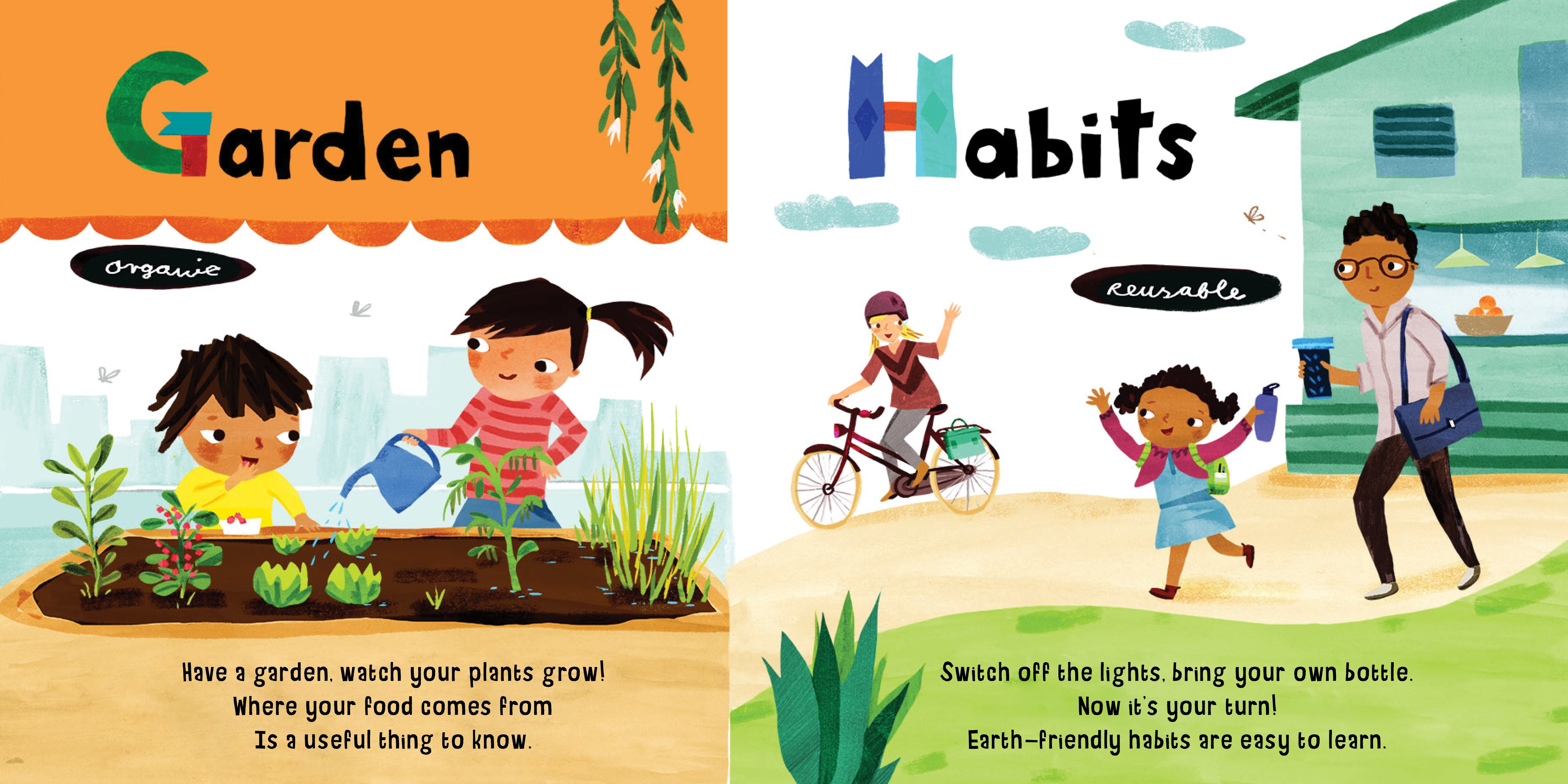 ABC FOR ME:  ABC Earth-Friendly Me - Board Book