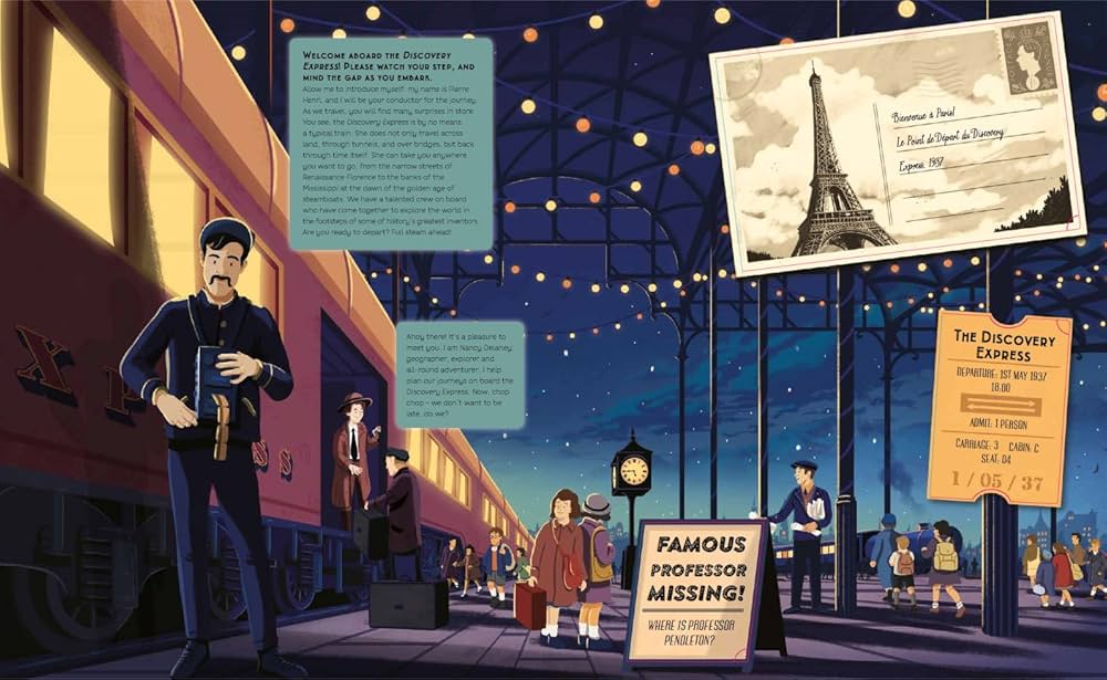 All Aboard The Discovery Express - Flap Discovery Book