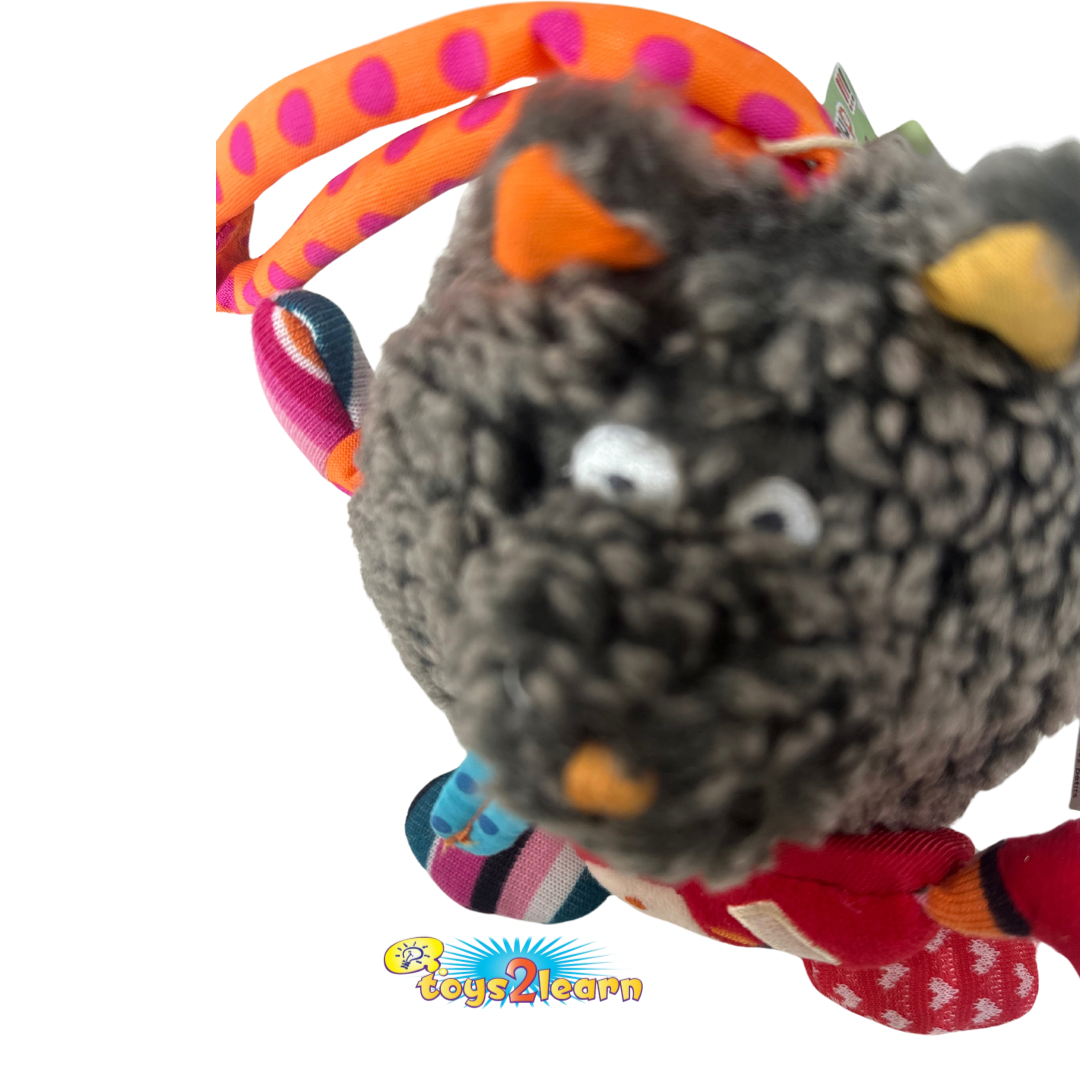 Ebulobo - Musical Wolf - Louloup - Soft Baby Plush