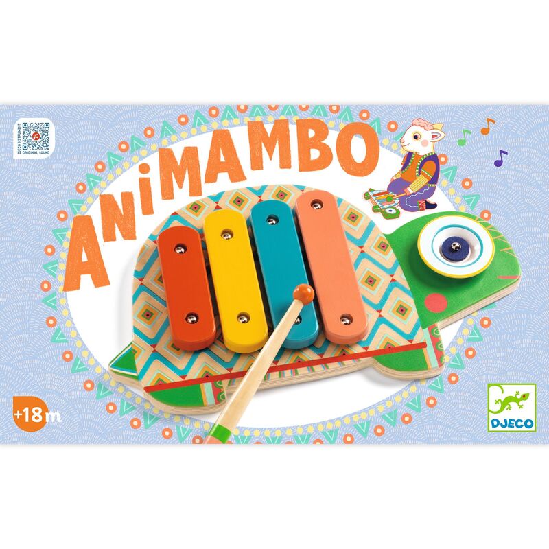 DJECO Animambo Music Cymbal & Xylophone