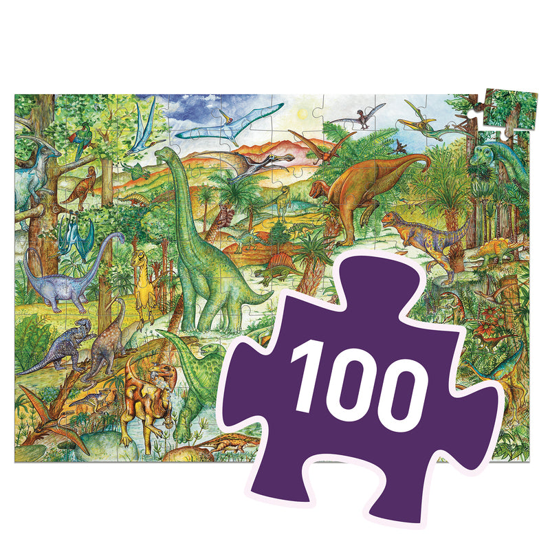 DJECO Puzzle Observation Dinosaur 100pc