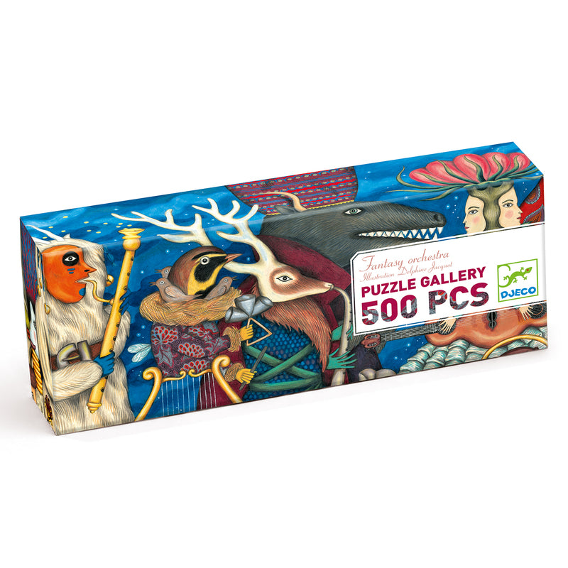 DJECO Gallery Puzzle Fantasy Orchestra 500pc