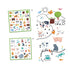 DJECO Stickers Animals - Pack of 160