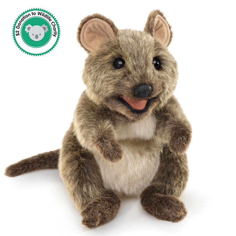 FOLKMANIS HAND PUPPET Quokka