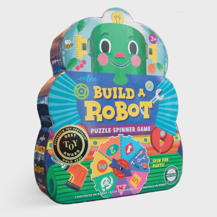 EEBOO - Game - Build a Robot Shaped Spinner Game