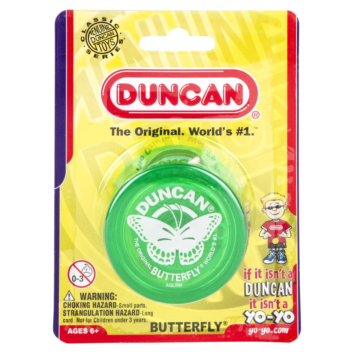 Duncan Yo Yo Beginner Butterfly (Assorted Colours)