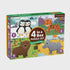 Mudpuppy - Puzzle - Animals Of The World 4-In-a-Box Progressive