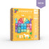 CONNETIX Magnetic Tiles - Glitter Castle Pack 48 Piece NEW