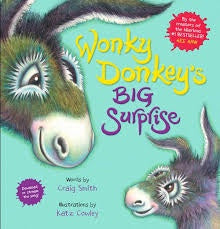 BOOK - The Wonky Donkey Board Book - Big Surprise