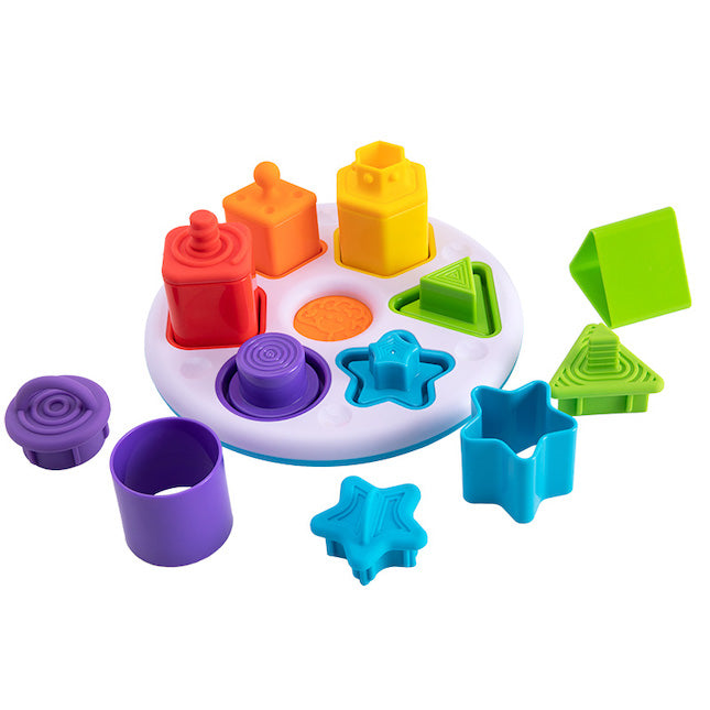 FAT BRAIN TOYS - Plugzy Shapes & Matching