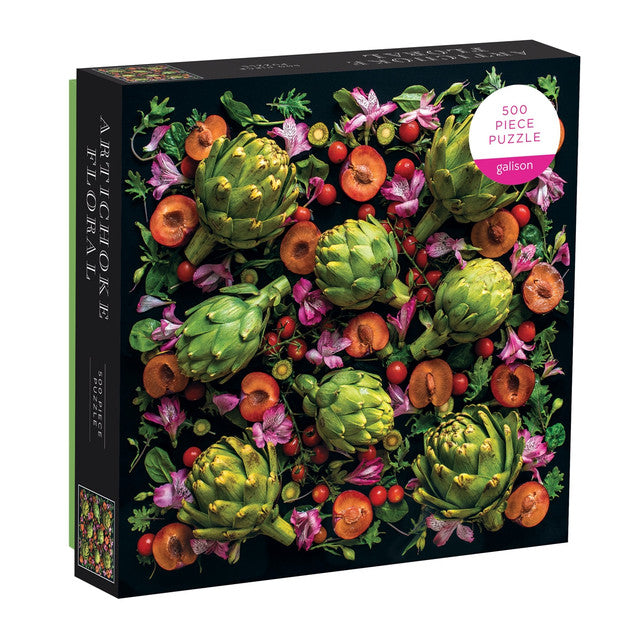 Galison Puzzle - Artichoke Floral - 500 piece