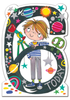 Greeting Card - Age 6 Stargazer Boy (Die-cut)