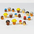 MOBILO Mixed Figures - Diversity/Multicultural People Set - Set of 18