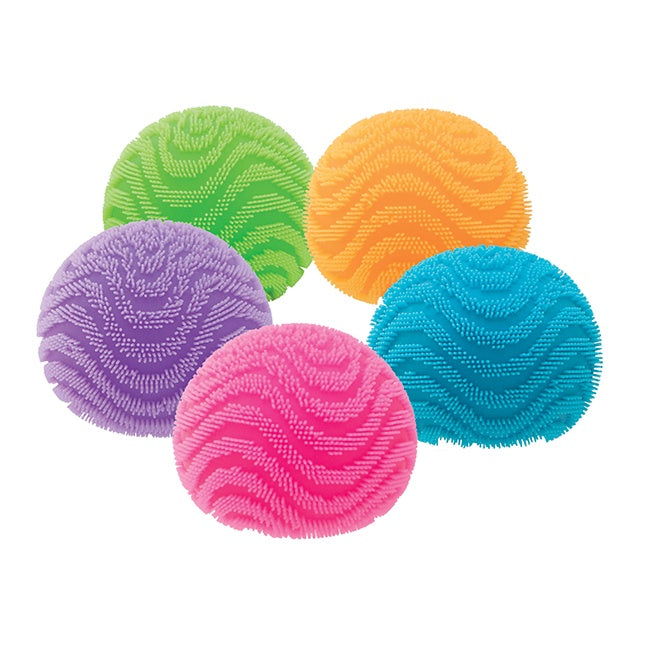 Schylling - NeeDoh - Fuzz Ball Wonder Wave - Sensory Tactile Toys- EACH
