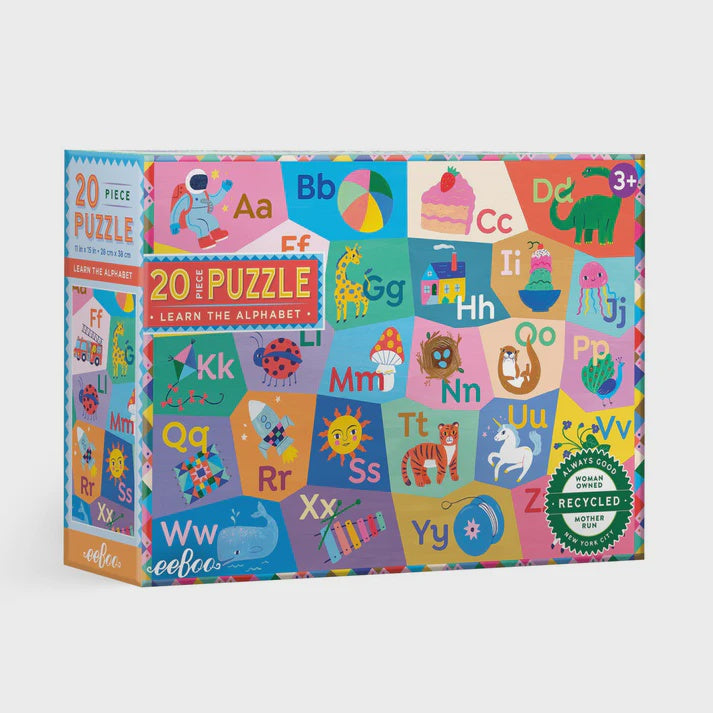 EEBOO - 20 Pc Puzzle – Learn the Alphabet