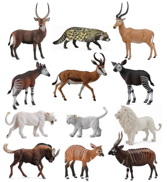 Collecta- Wildlife -  Africa Set B -  Set of 12