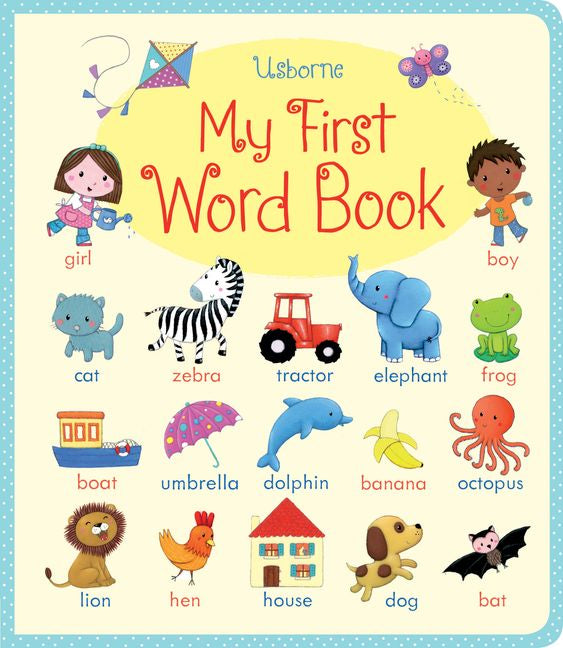 My First Word book - Board Book