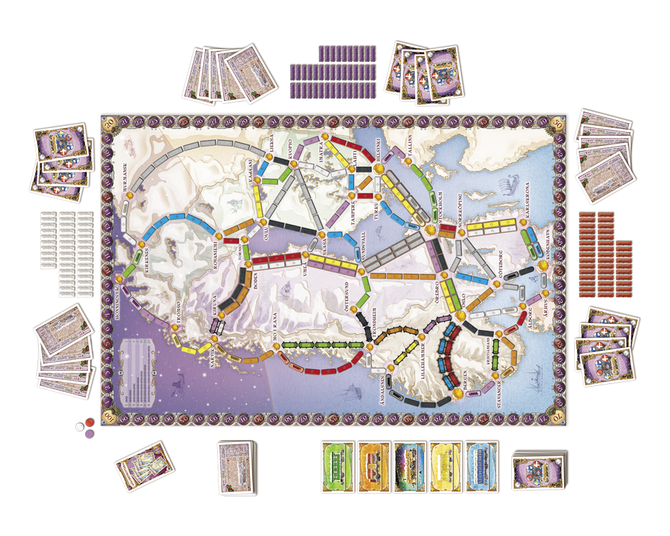 TICKET TO RIDE - Nordic - Complete Game