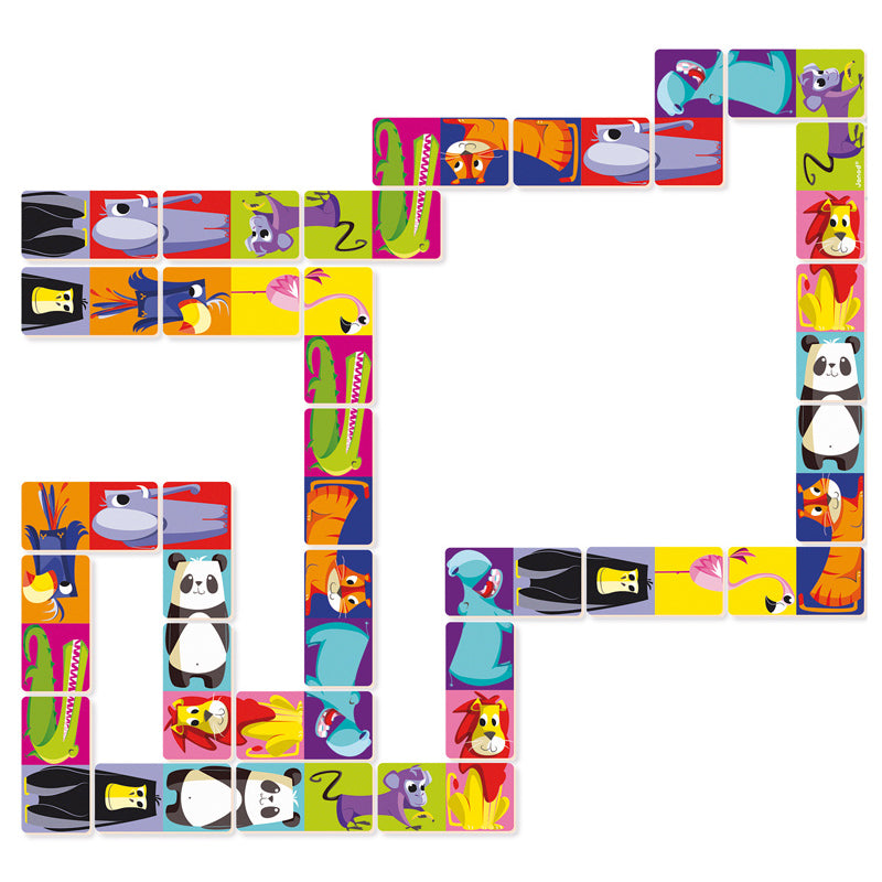 JANOD Dominoes  - Giant Animals