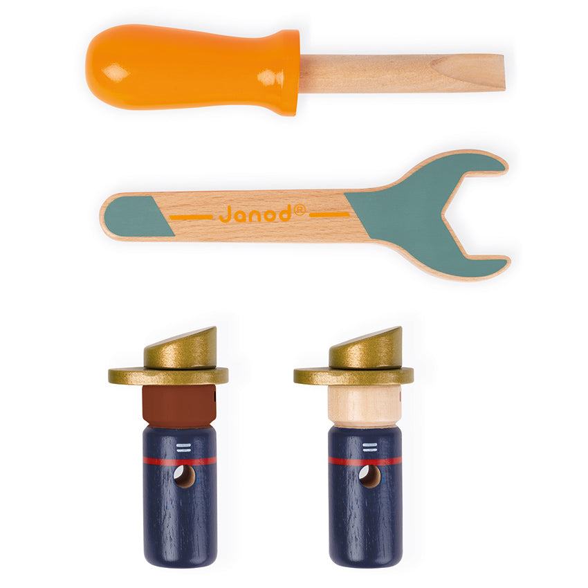 JANOD - Bricokids - DIY Fire Truck Wooden