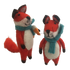 PAPOOSE - Fox  - Set of 2 - Felt