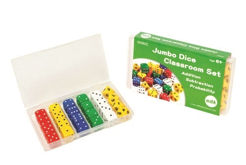 EDX Education - Dice Set - Jumbo Set of 24 - Container 16085C