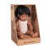 MINILAND Doll Latin American Boy 38cm , with Hearing Aid, (Impant) Anatomically Correct Baby Doll