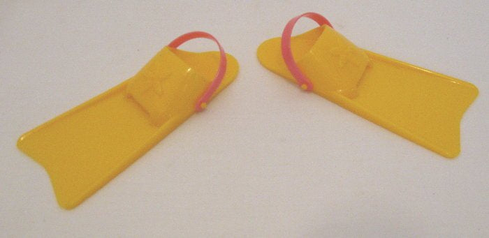 DRESS MY DOLL Swim Flippers Yellow